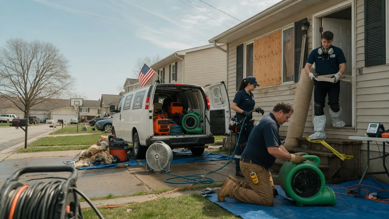 Water Damage Restoration in Sullivan, WI near me
